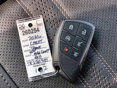 2026 Chevrolet Tahoe High Country