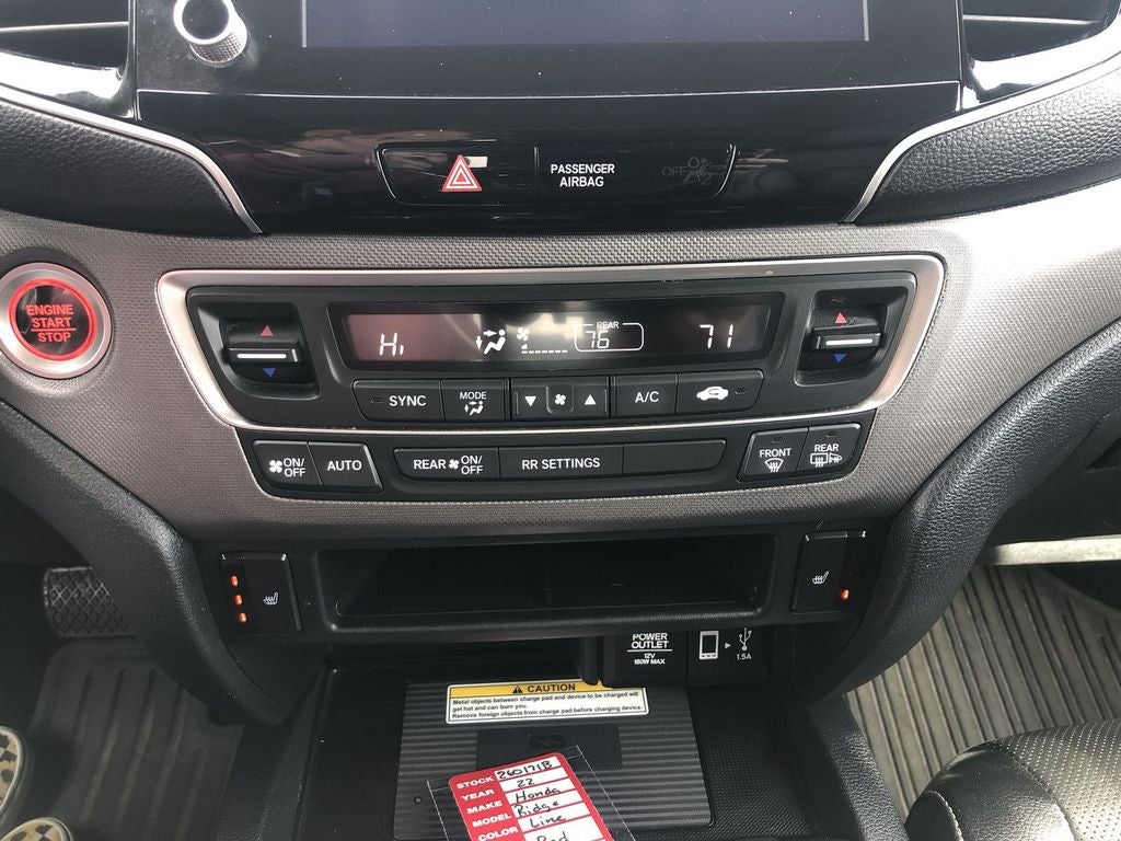 2022 Honda Ridgeline RTL-E