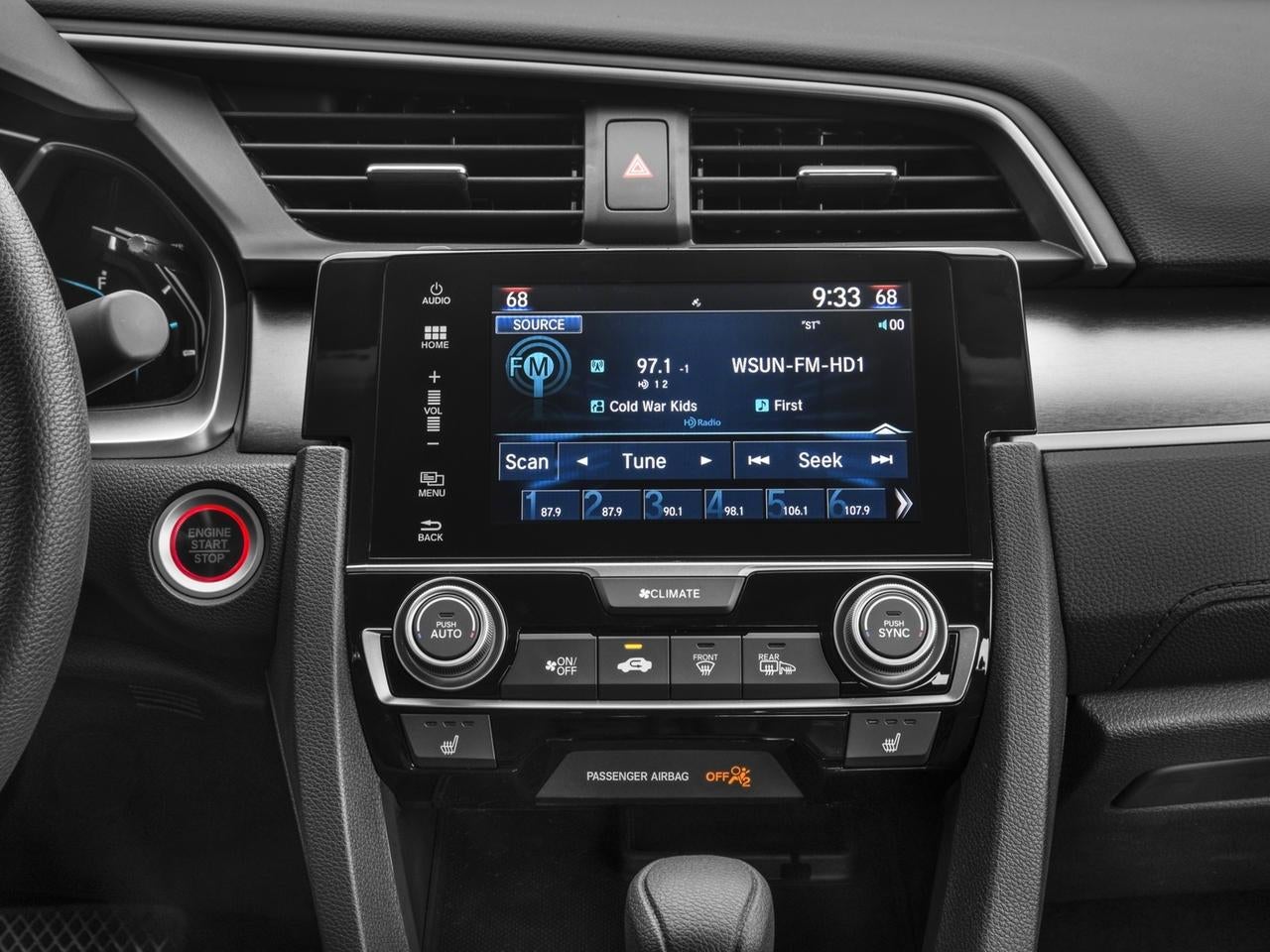 2016 Honda Civic Sedan EX-T CVT with Honda Sensing