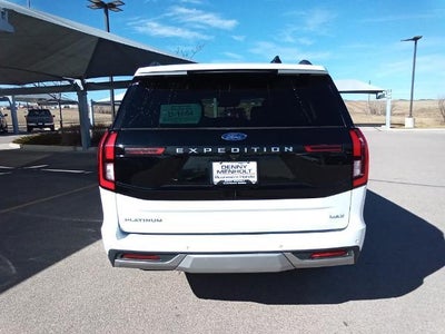 2025 Ford Expedition Max Platinum 4x4