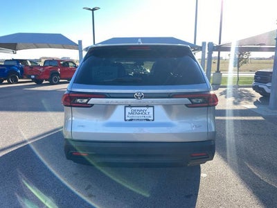 2025 Toyota Grand Highlander XLE AWD (Natl)