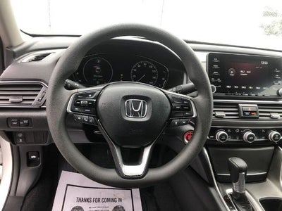2020 Honda Accord Sedan LX 1.5T CVT