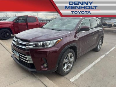 2018 Toyota Highlander Limited Platinum V6 AWD (Natl)