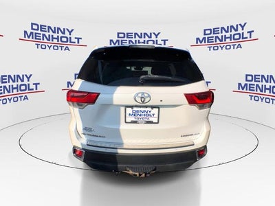 2018 Toyota Highlander Limited Platinum V6 AWD (Natl)