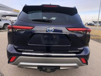 2021 Toyota Highlander Hybrid Platinum AWD (Natl)