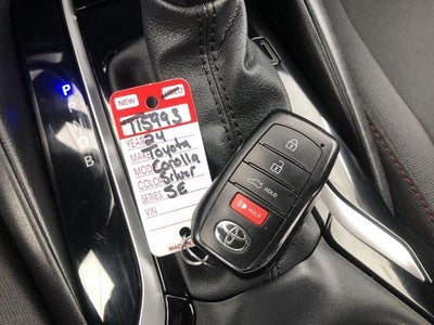 2024 Toyota Corolla SE CVT (Natl)