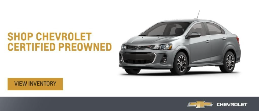 SHOP CHEVROLET CERTIFIED PREOWNED