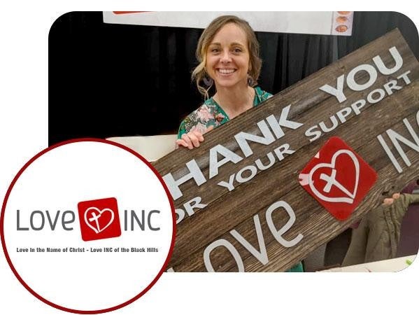 love inc of the black hills graphic